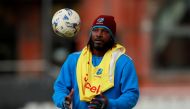 West Indies Chris Gayle during nets (Action Images via Reuters/Jason Cairnduff)