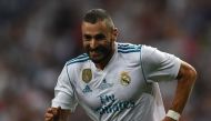 (FILES)  Real Madrid's French forward Karim Benzema  .  AFP / GABRIEL BOUYS

