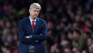 Arsenal's French manager Arsene Wenger gestures on the touchline during the English League Cup third round football match between Arsenal and Doncaster Rovers at The Emirates Stadium in London on September 20, 2017.  AFP / Ben STANSALL