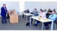 Participants during the training programme. 