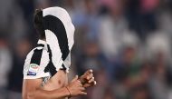 Juventus' forward Paulo Dybala from Argentina reacts during the Italian Serie A football match Juventus Vs Lazio on October 14, 2017 at the 'Allianz Stadium' in Turin. / AFP / MARCO BERTORELLO
