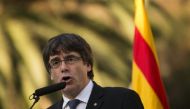 Pressure is mounting for Catalan leader Carles Puigdemont to make clear whether he will declare independence ahead of a deadline set by Spain's government./ AFP.