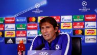 Chelsea manager Antonio Conte during the press conference Action Images via Reuters/John Sibley

