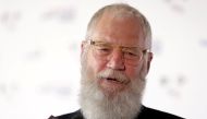 Comedian David Letterman speaks to the media as he arrives for a gala where he is receiving the Mark Twain Prize for American Humor at Kennedy Center in Washington, U.S., October 22, 2017. REUTERS/Joshua Roberts