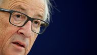 European Commission President Jean-Claude Juncker attends a debate on the outcome of the last European summit at the European Parliament in Strasbourg, France, October 24, 2017. Reuters/Christian Hartmann