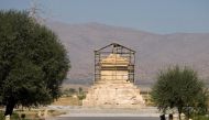 The tomb of Cyrus the Great, a revered King of the Persian Empire, is seen at Pasargadae outside Shiraz, south of Tehran, September 24, 2007. Reuters/Caren Firouz