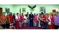 Indonesian cultural delegation. 