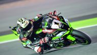 Jonathan Rea in action.