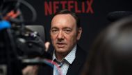 This file photo taken on February 23, 2016 shows actor Kevin Spacey arriving for the season 4 premiere screening of the Netflix show 
