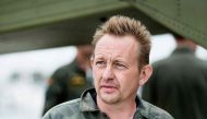 This file photo taken on August 11, 2017 shows Peter Madsen, builder and captain of the private submarine 
