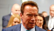 Former California governor and 'Mr. Universe' Arnold Schwarzenegger attends the COP23 UN Climate Change Conference 2017, hosted by Fiji but held in Bonn, Germany, November 12, 2017. Reuters/Wolfgang Rattay