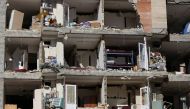 A damaged building is seen following an earthquake in Sarpol-e Zahab county in Kermanshah, Iran November 13, 2017. REUTERS/Tasnim News Agency 