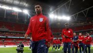England's Marcus Rashford before the match Action Images via Reuters/Carl Recine
