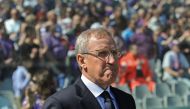 (FILES) This file photo taken on April 17, 2011 shows Luigi Del Neri then coach of Juventus, before a Serie A football match against Fiorentina on April 17, 2011 at Florence's 