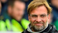 Liverpool's German manager Jurgen Klopp is seen ahead of kick off of the English Premier League football match between Brighton and Hove Albion and Liverpool at the American Express Community Stadium in Brighton, southern England on December 2, 2017.  / A