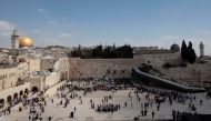 FILE PHOTO: The Dome of the Rock, the Western Wall and the Mughrabi Gate entrance to the compound known to Muslims as al-Haram al-Sharif, and to Jews as Temple Mount, are seen in Jerusalem's Old City March 7, 2011. REUTERS/Baz Ratner/File Photo
