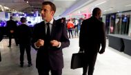 French President Emmanuel Macron attends the 