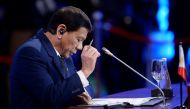 A file photo of Philippine President Rodrigo Duterte.