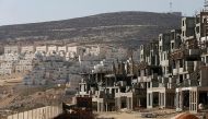 A construction site is seen in the West Bank Jewish settlement of Givat Zeev, near Jerusalem, Oct. 17, 2013. (Reuters Photo).