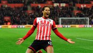 Southampton's Dutch defender Virgil van Dijk 

