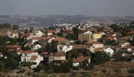 A file photo picture of the Israeli settlement of Hashmonaim, west of Ramallah, in the Israeli-occupied West Bank,June 19, 2017. (AFP Photo/ABBAS MOMANI)
