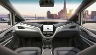 The Cruise AV was designed to operate in chaotic, fluid conditions, such as aggressive drivers, jaywalkers, bicyclists, delivery trucks and construction. Image: General Motors. 