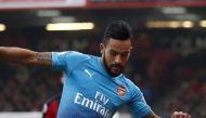 Arsenal's English midfielder Theo Walcott. AFP / Adrian DENNIS