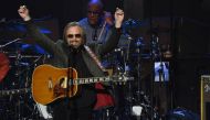 (file photo) taken on February 10, 2017 shows Tom Petty performing during the 2017 MusiCares Person of the Year, honouring Tom Petty, in Los Angeles, California. AFP / Robyn BECK