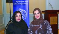 Commercial Bank’s AGM, Head of Sadara Wealth Management, Bouchra Sebbata (left) at the Sadara loyalty event.