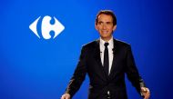 Alexandre Bompard, Chief Executive Officer of French retailer Carrefour, poses before a news conference to present the company's strategic plan in La Defense, near Paris, France, January 23, 2018. REUTERS/Philippe Wojazer