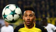 Emerick Aubameyang . AFP / PATRIK STOLLARZ