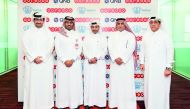 Yousuf Abdulla Al Kubaisi (second right), Chief Operating Officer, Ooredoo with other senior officials.