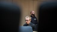 Defendant Marcel Hesse awaits the verdict in his trial at the court in Bochum, western Germany, on January 31, 2018.  AFP / DPA / Bernd Thissen