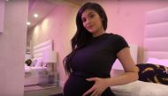Screen-shot taken from a video posted by Kylie Jenner on YouTube. 