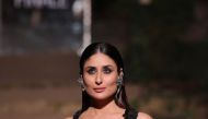Kareena Kapoor Khan was the showstopper for Anamika Khanna at the Lakme Fashion Week. Image from Twitter.  