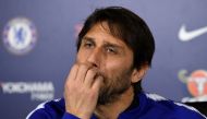 Chelsea manager Antonio Conte during the press conference Action Images via Reuters/Tony O'Brien