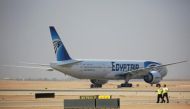 File photo of the Egypt Air airline used for representation.