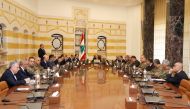 Lebanese President Michel Aoun meets with Lebanon's Higher Defence Council at the presidential palace in Baabda, Lebanon February 7, 2018. Dalati Nohra/ via Reuters