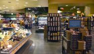 In this file photo taken on June 16, 2017 the Whole Foods Market in Midtown New York is seen. US online giant Amazon on February 8, 2018 unveiled plans to launch grocery delivery to a number of US cities for its Prime subscriber using its recently acquire