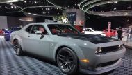 2018 Dodge Challenger SRT Hellcat Widebody;  Washington Post photo by Peter Holley
