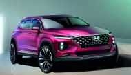 A Rendering Image of all-new Santa Fe.