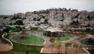 A playground is seen in this general view picture of the Israeli settlement of Modiin Illit in the occupied West Bank March 27, 2017. Reuters/Amir Cohen