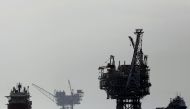 An Israeli gas platform, controlled by a US-Israeli energy group, is seen in the Mediterranean sea, some 15 miles west of I port city of Ashdod, in this file picture taken February 25, 2013. Reuters/Amir Cohen