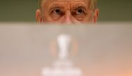 Arsenal manager Arsene Wenger during the press conference REUTERS/Alberto Lingria

