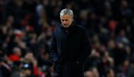 Manchester United manager Jose Mourinho looks dejected Action Images via Reuters/Jason Cairnduff
