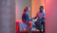 A still of the actors Amanda Seyfried and David Oyelowo (R) from the movie Gringo.