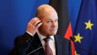 German Finance Minister and Vice Chancellor Olaf Scholz in Paris, France March 16, 2018. REUTERS/Benoit Tessier
