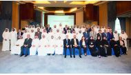 Officials and participants at Nakilat’s fourth Annual Forum.