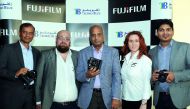 FROM LEFT: L Prabunathan, Manager, Electronic Imaging Division, Techno Blue; Francois Kouyoumjian, Product Manager, Electronics Imaging Division, Fujifilm, ME FZE; R Srinivasan, Managing Director, Techno Blue; Ruzanna, Marketing Manager, EI, Fujifilm; and