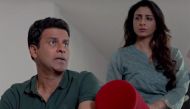 A still of the actors Tabu (R) and Manoj Bajpayee from the movie Missing.